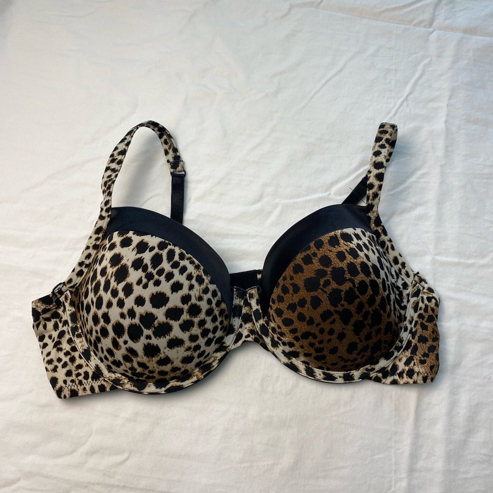 Unbranded Leopard Print Underwire‎ Bra 40C